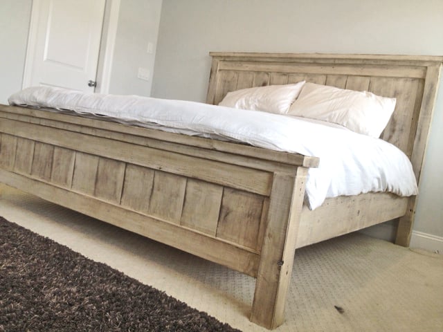 Ana White | King Farmhouse Bed - DIY Projects
