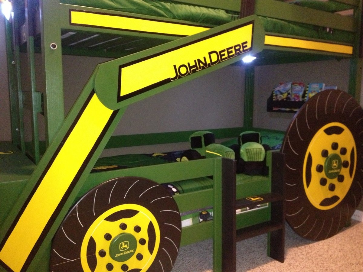 john deere bunk bed