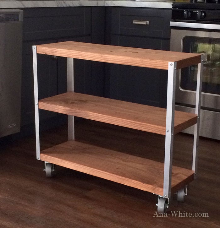 DIY shelving easy to make