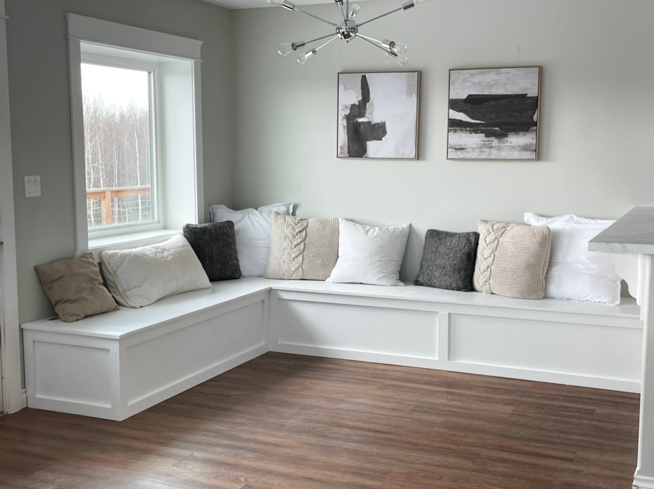Corner bench how to build