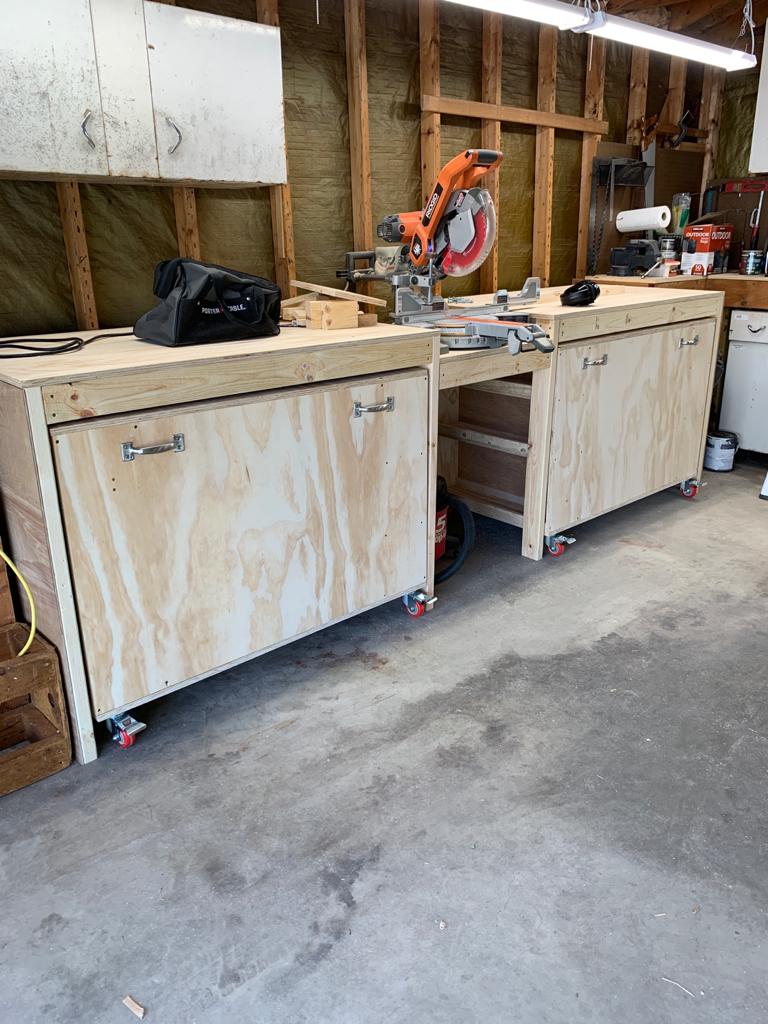 Ana white ultimate shop workbench