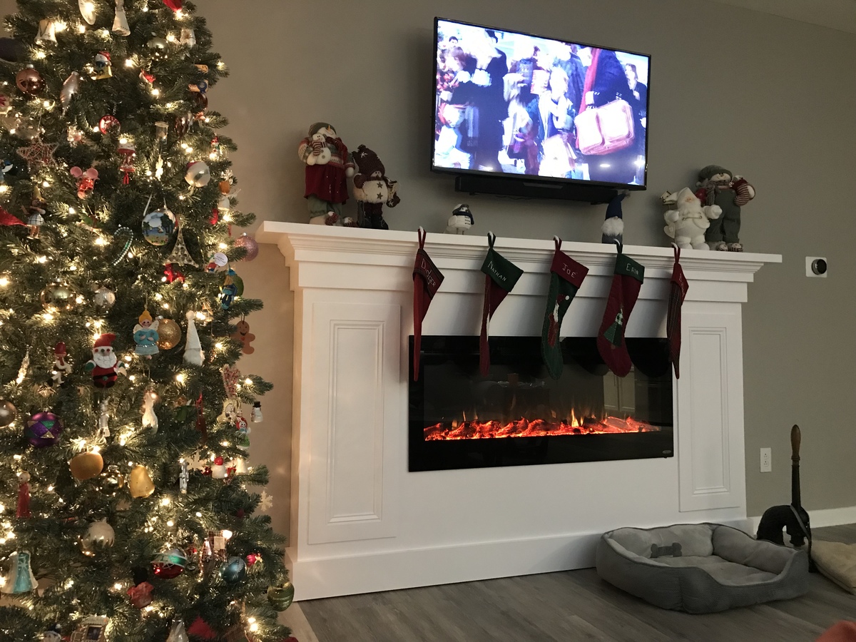 Fireplace mantel | Ana White