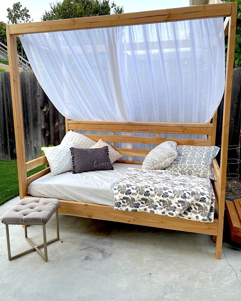 diy outdoor daybed plans