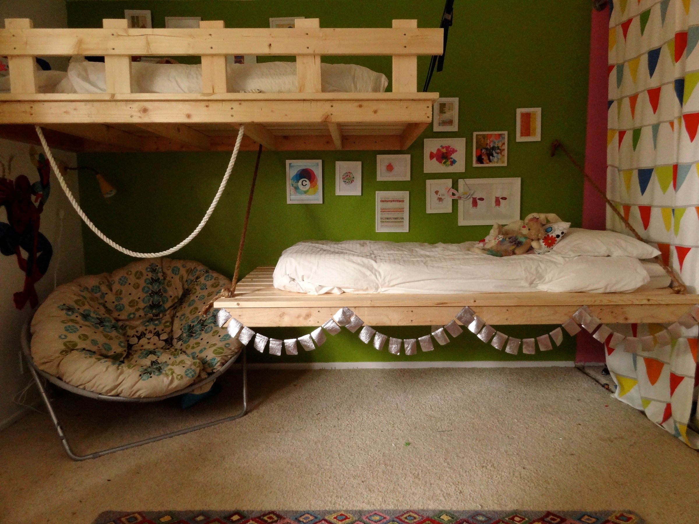 hanging beds for kids