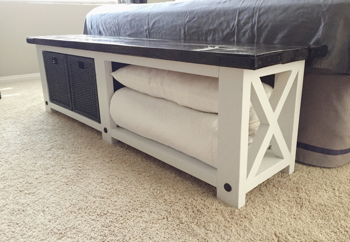 Ana White Rustic X Bench - DIY Projects