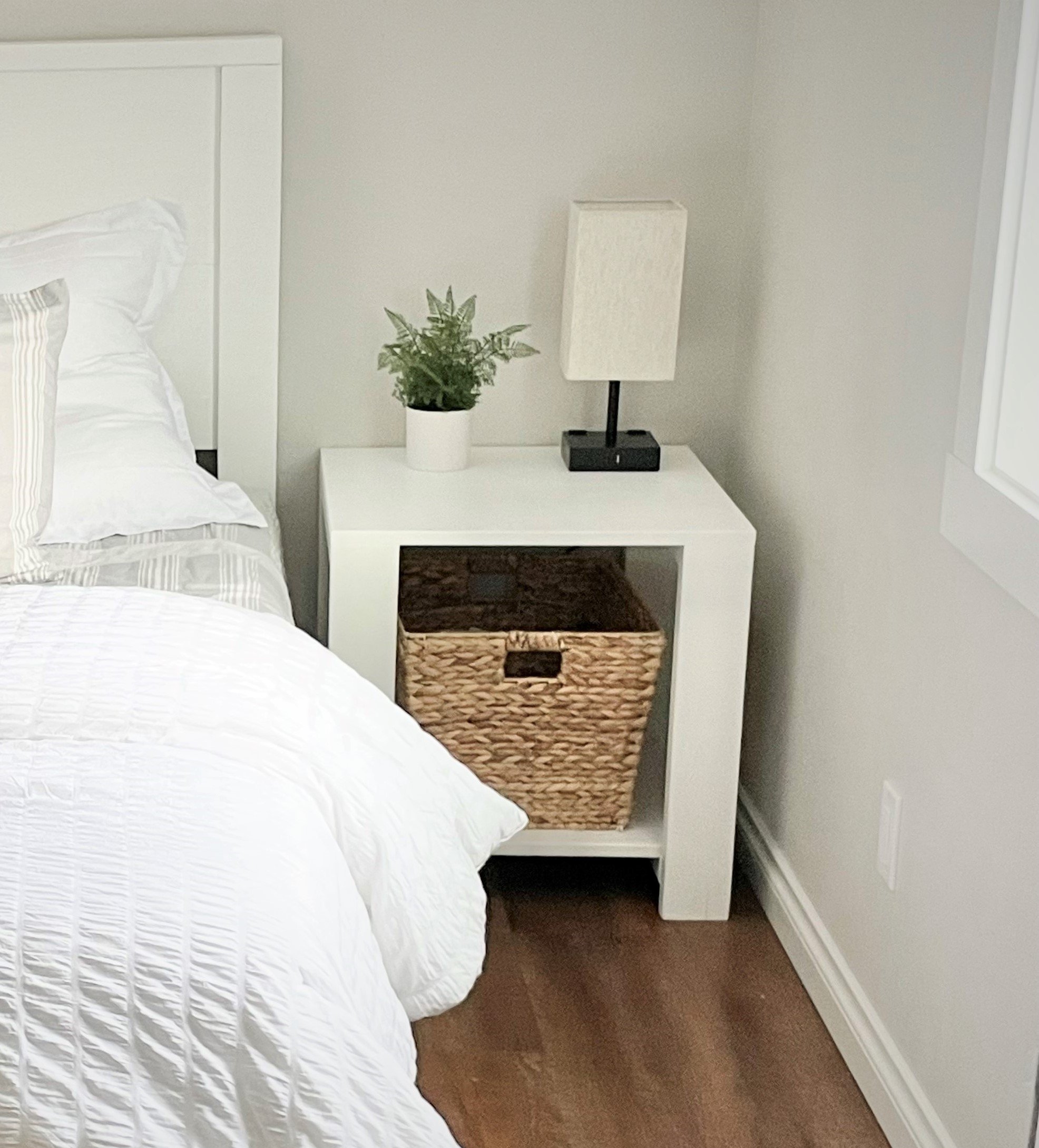 diy nightstand plans white nightstand open shelf nightstand