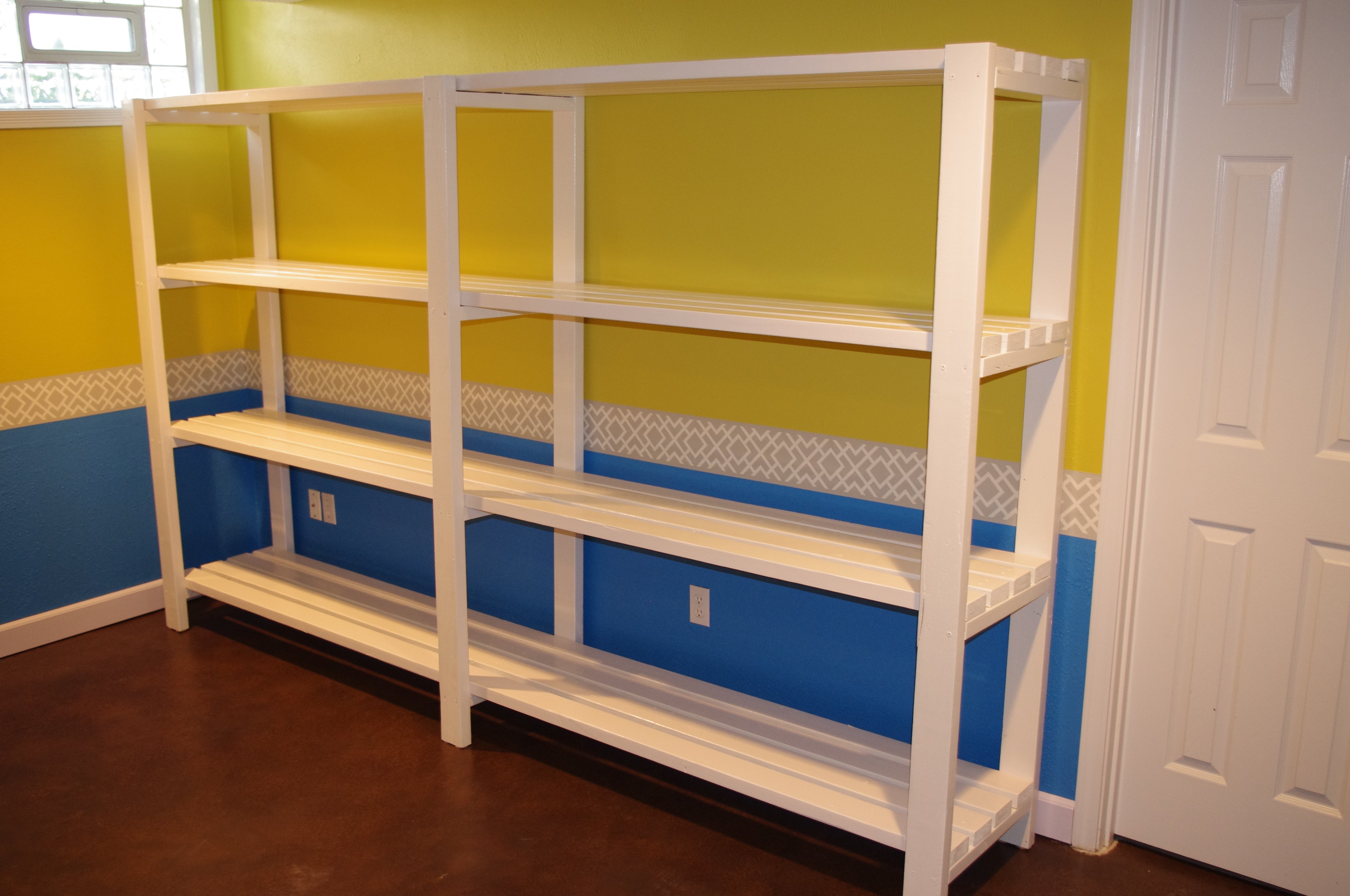 Easy, Economical Garage Shelving from 2x4s | Ana White