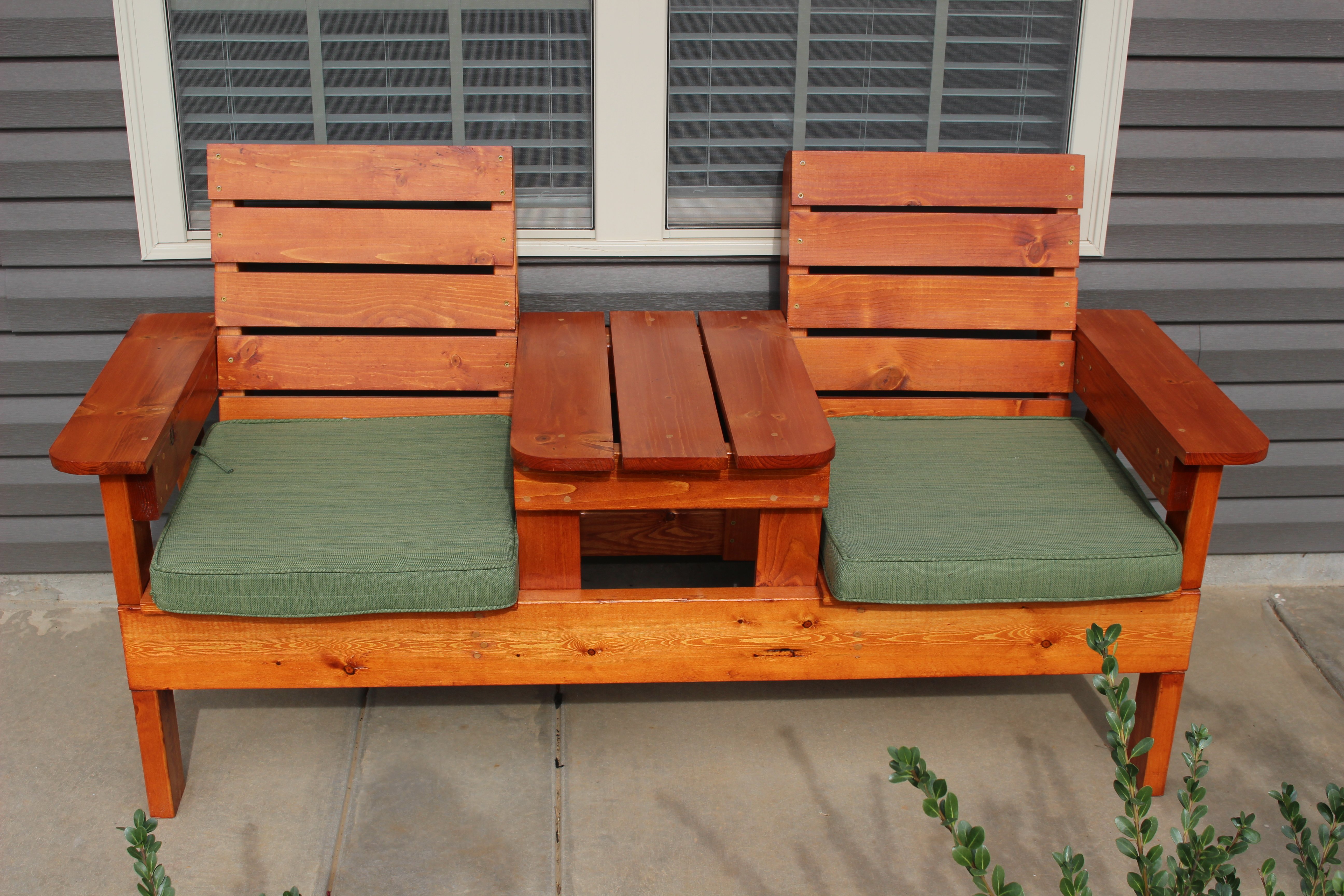 Double Chair Bench Ana White