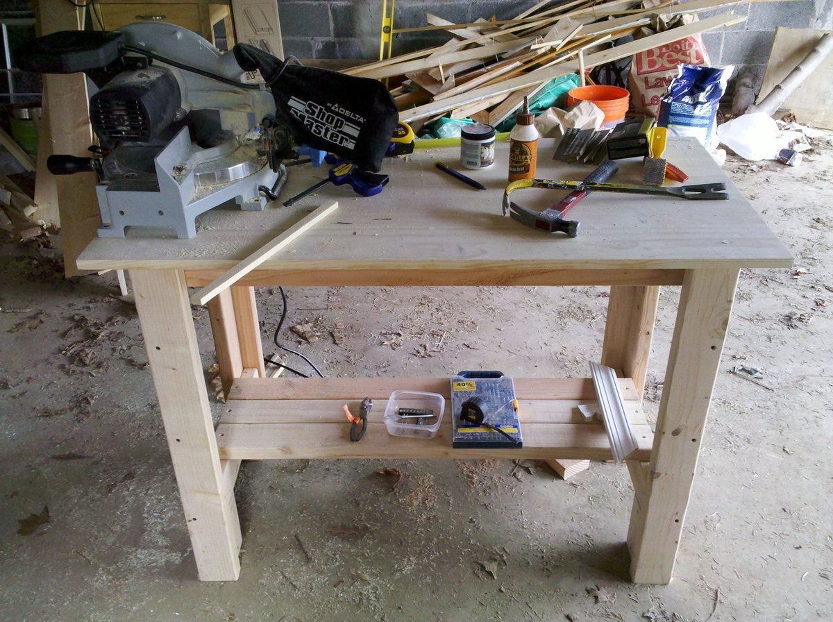 easy workbench plans