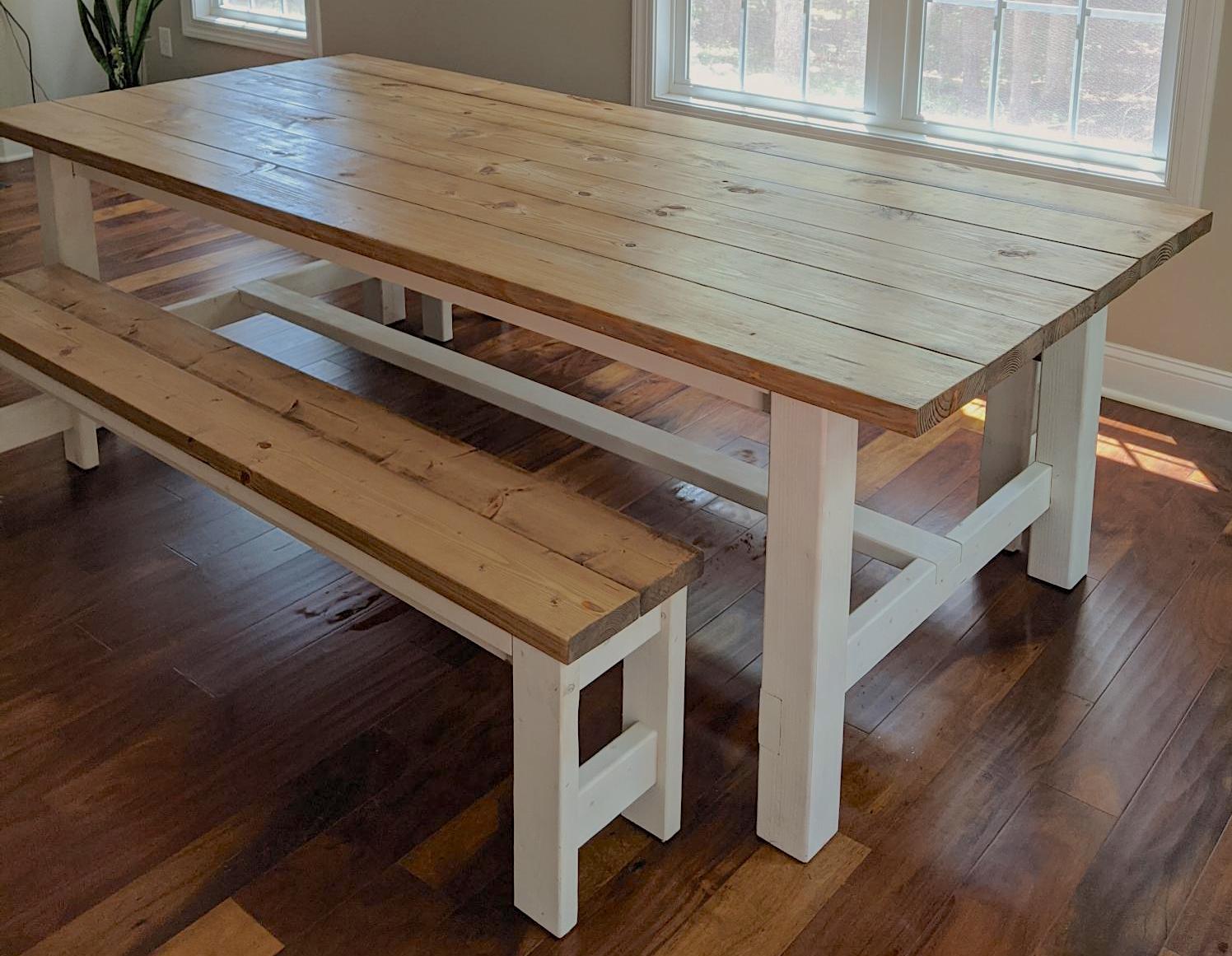 ana white farmhouse table