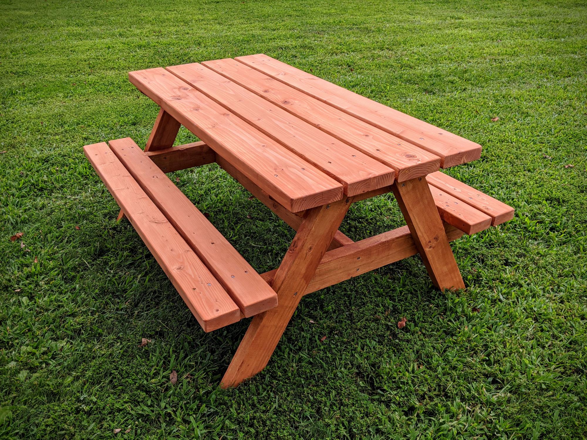 Bigger Kids Picnic Table Ana White