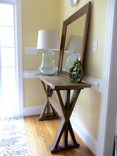 X Entryway Table Ana White