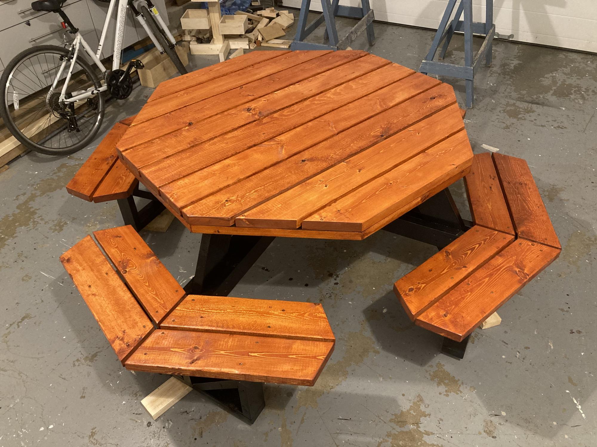 Woodworking Plans For Octagon Picnic Table