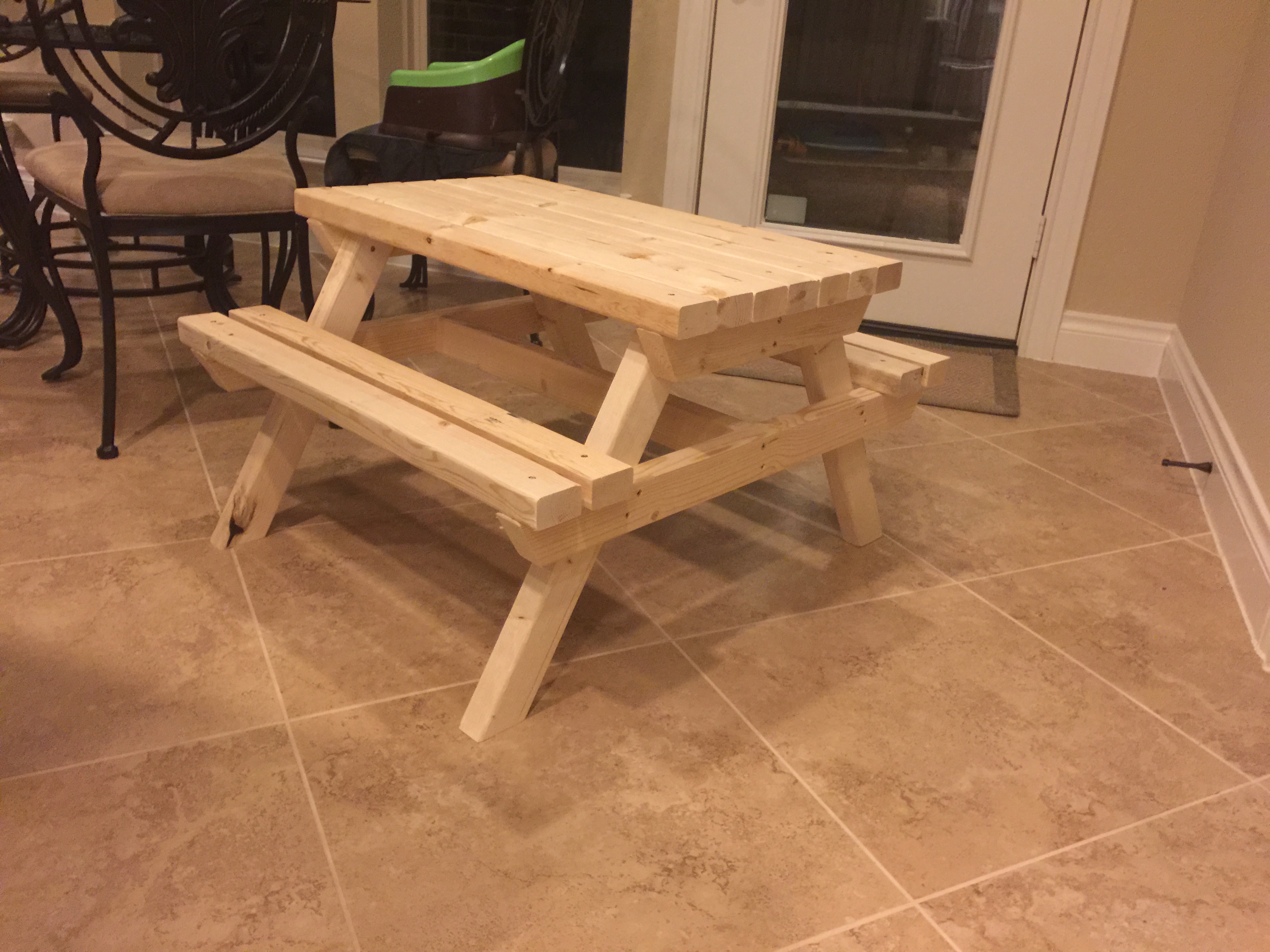 Toddler Sized Picnic Table Ana White