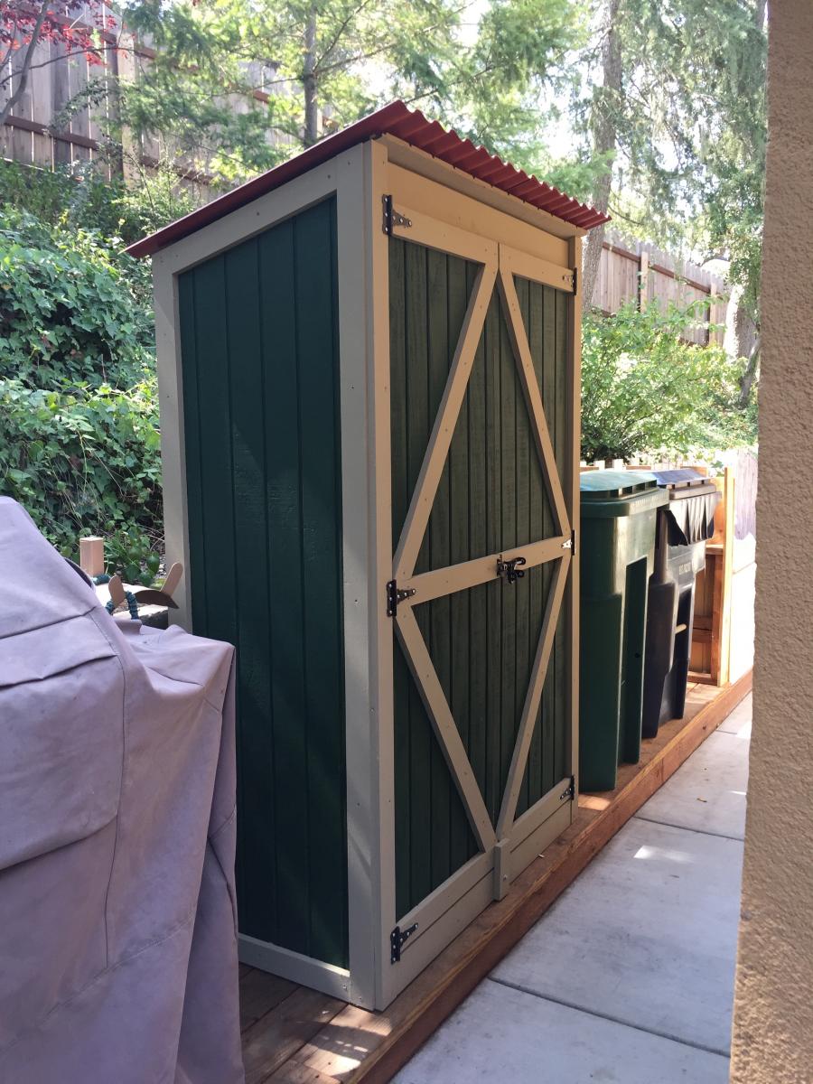 DIY Outdoor Storage Shed