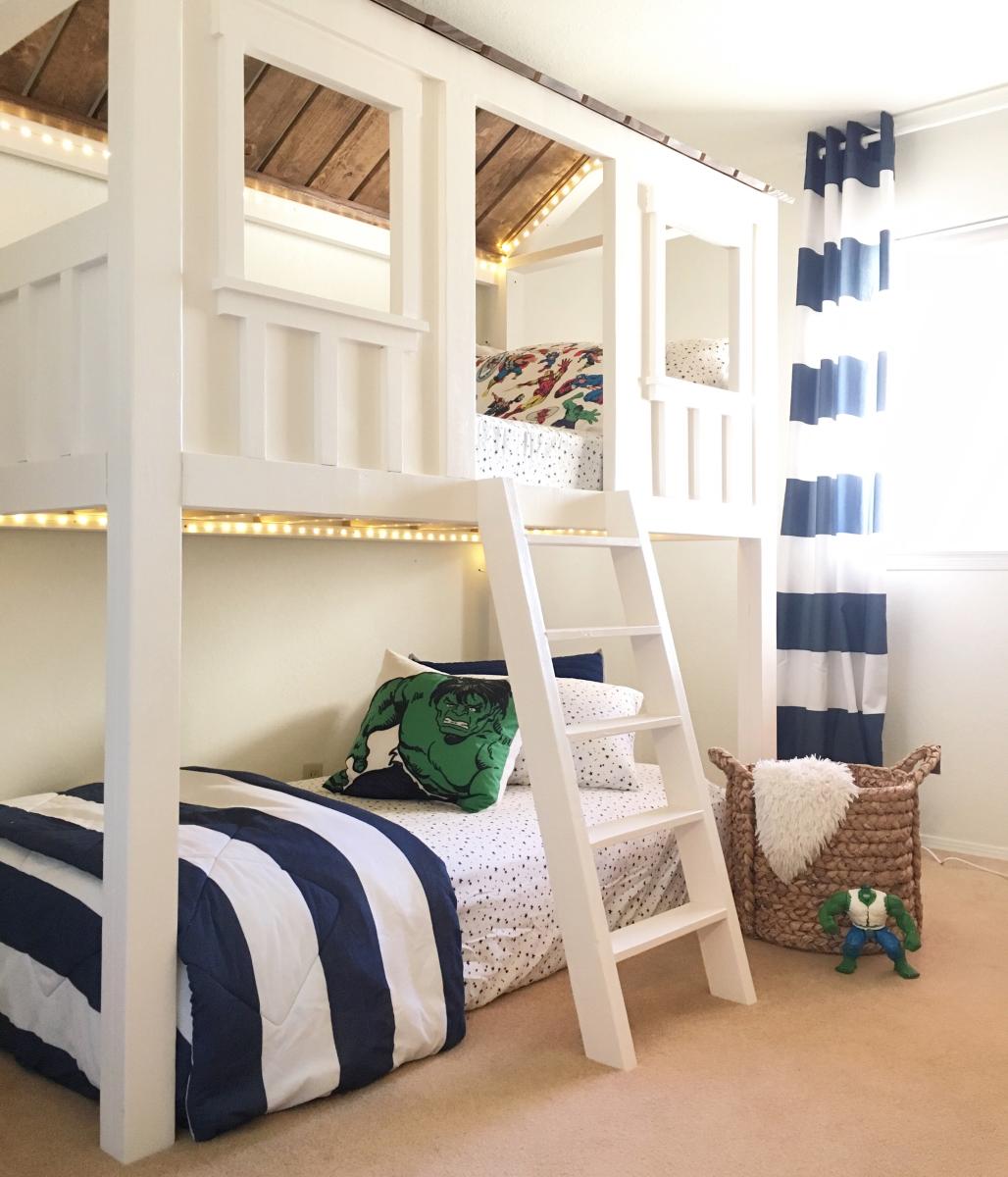 Loft cabin deals bed