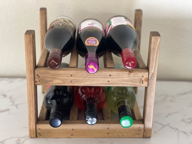 simple wine rack plans