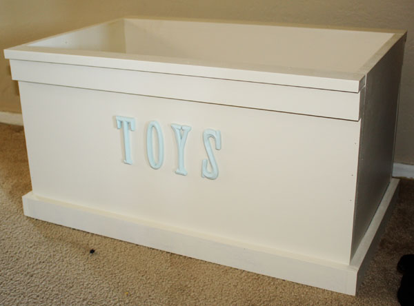 open top toy box