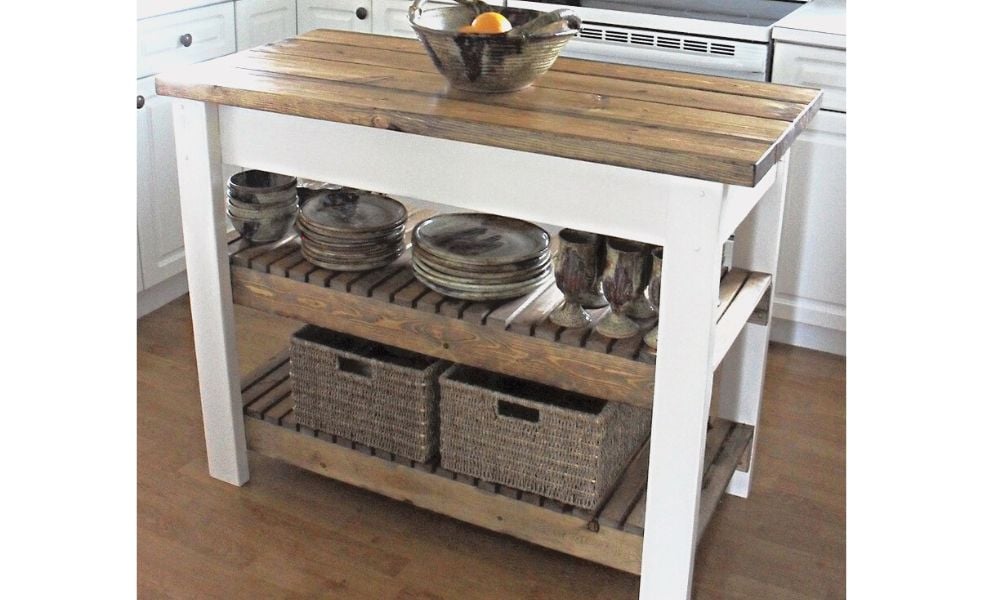 easy kitchen island plans