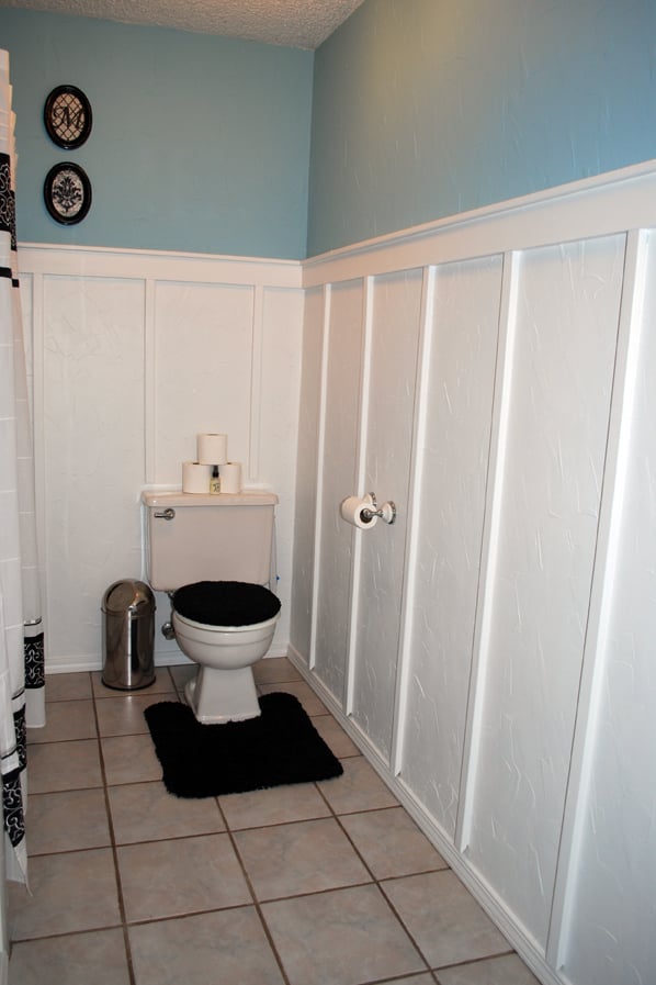 Board and Batten Bathroom | Ana White