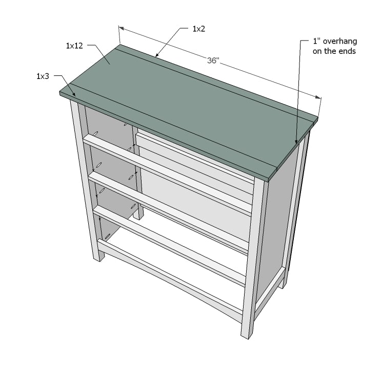 Patrick S Beach Cottage Dresser Ana White