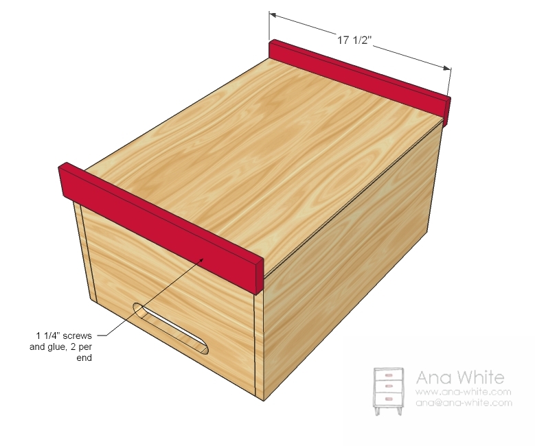 Stacking Toy Boxes | Ana White