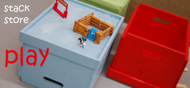 stacking toy boxes