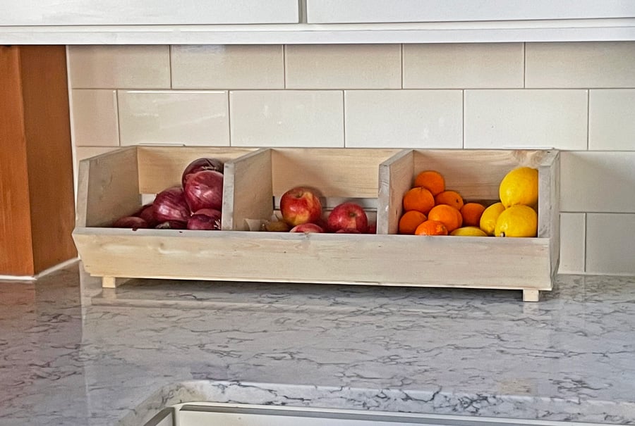 DIY Vegetable Bin Plans (w/Tilt-Out Drawers)