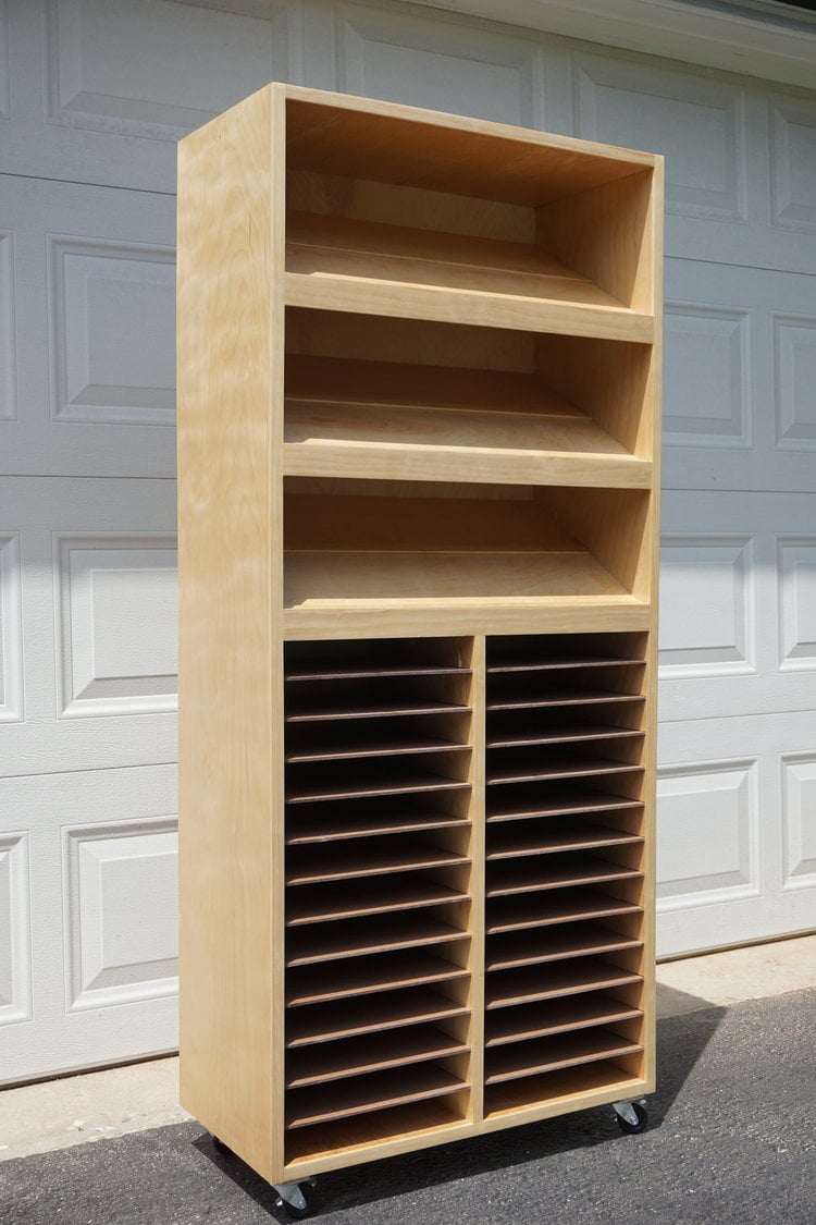 Craft Paper/Punch Storage Cabinet