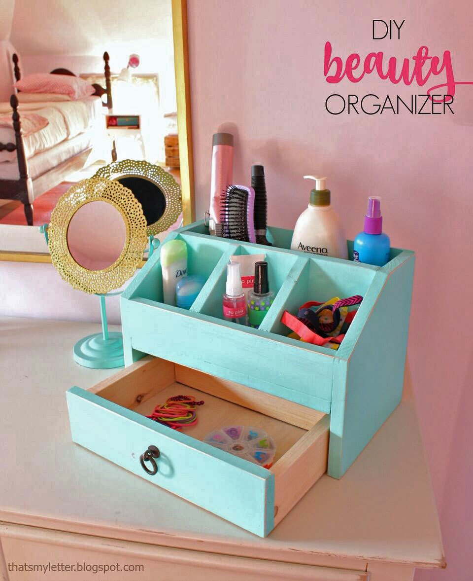 Desktop Office or Vanity Beauty Organizer