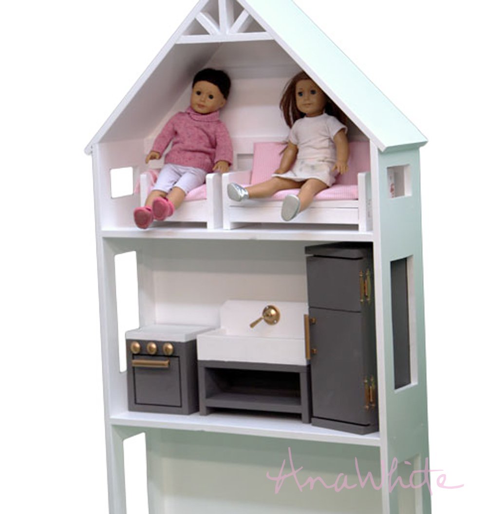 American Girl dollhouse kitchen