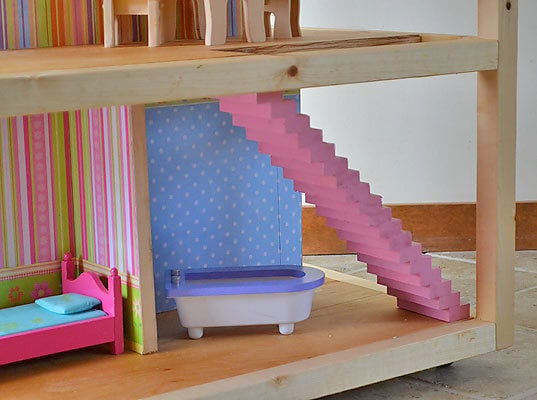 diy dollhouse stairs