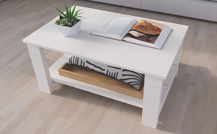 easy to build diy coffee table
