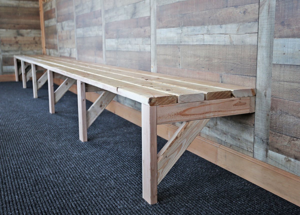 simple locker room benches