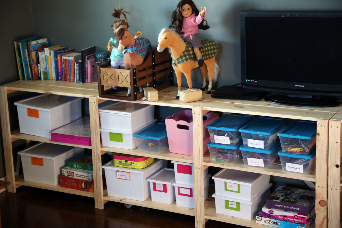 Low on sale wood shelves