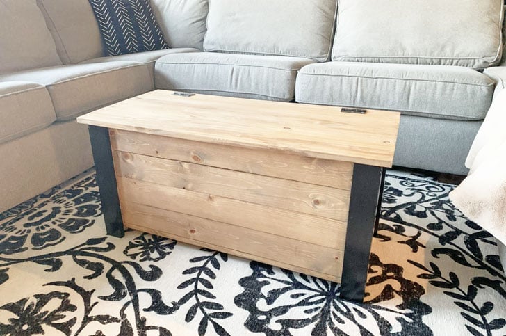 diy toy storage bench