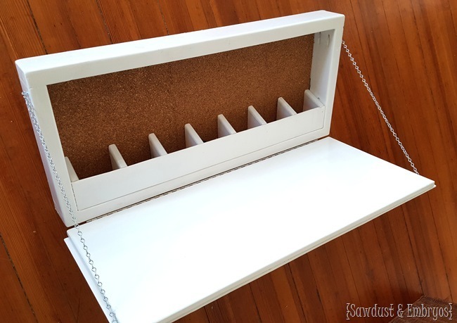Fold Down Storage Murphy Desk Featuring Sawdust And Embryos