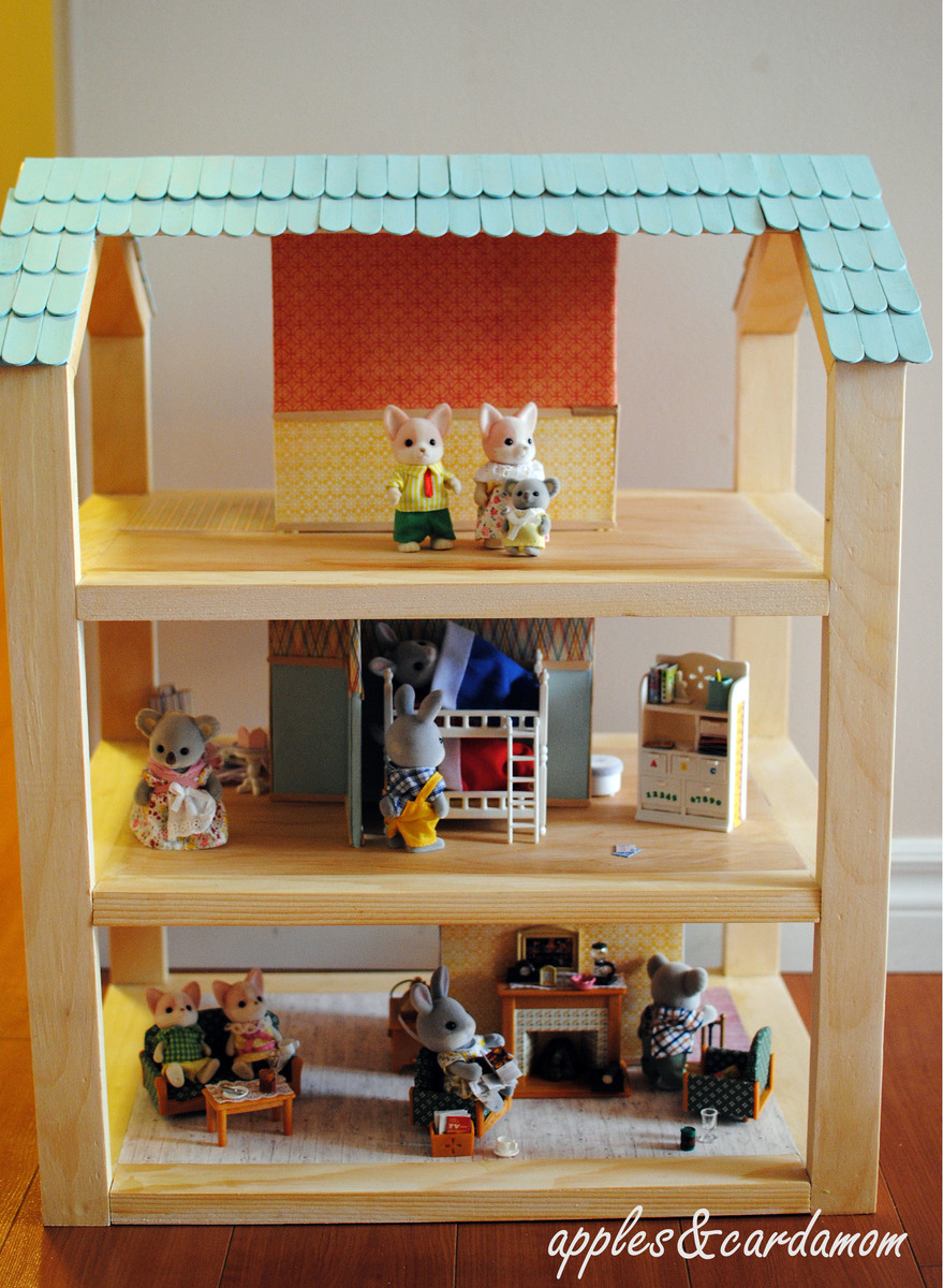 Ana White Calico Critter house DIY Projects