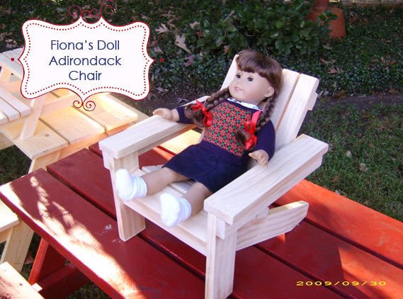 doll adirondack chair