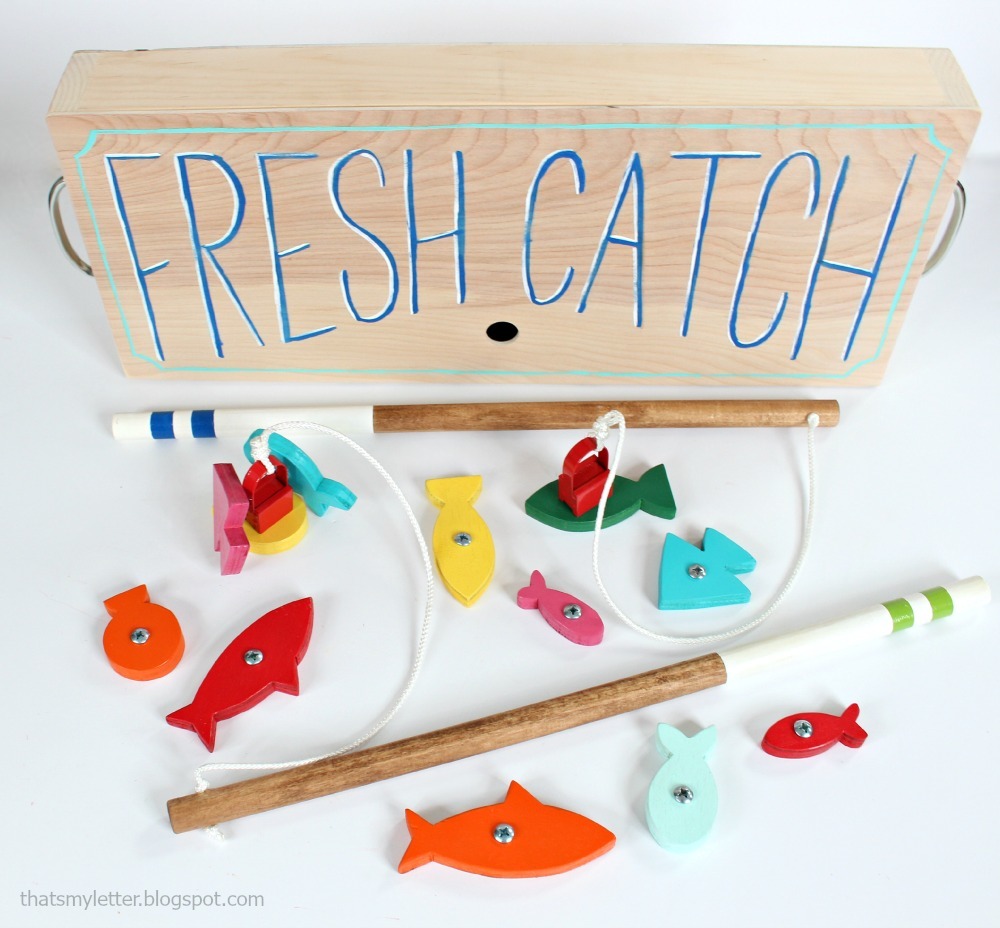 DIY Fishing Game - Games To Make - Aunt Annie's Crafts