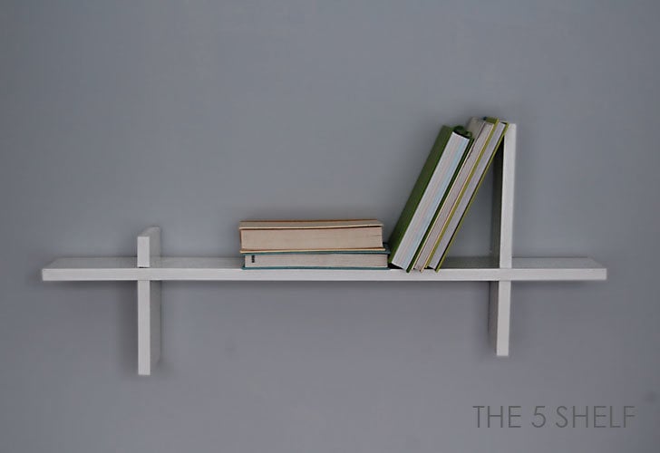 modern wall shelf