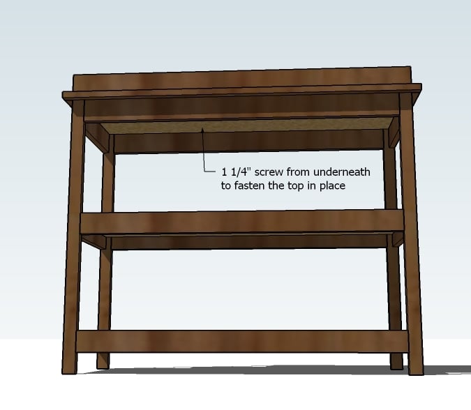 building a changing table