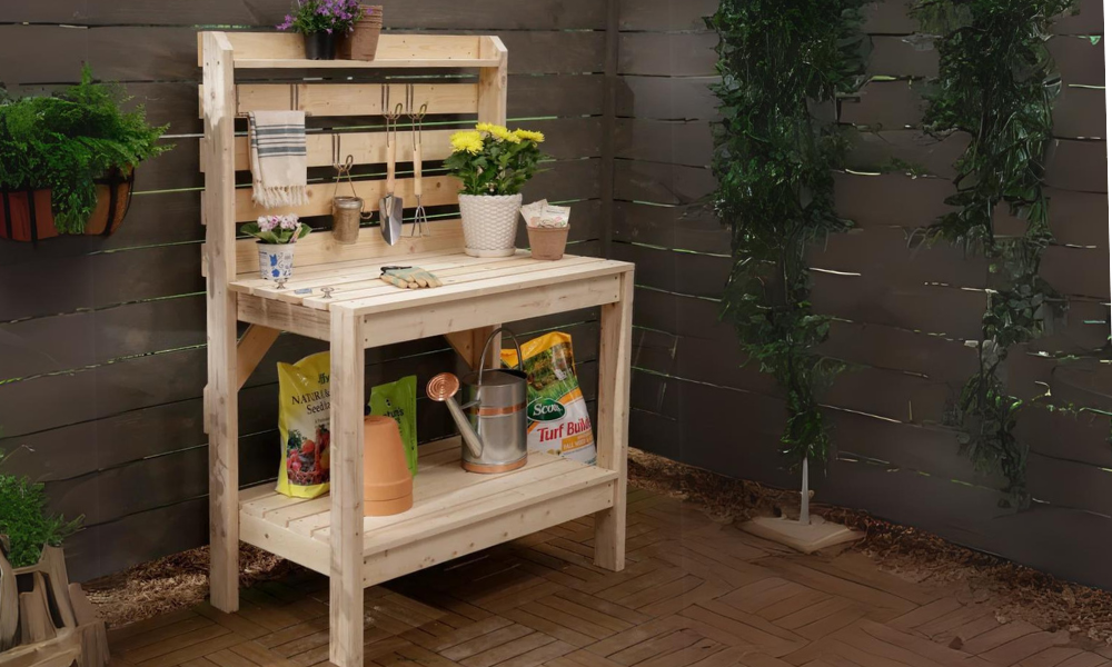 free potting bench plans