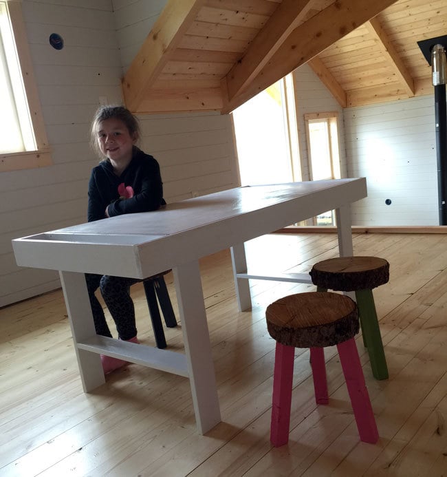 modern kids play table