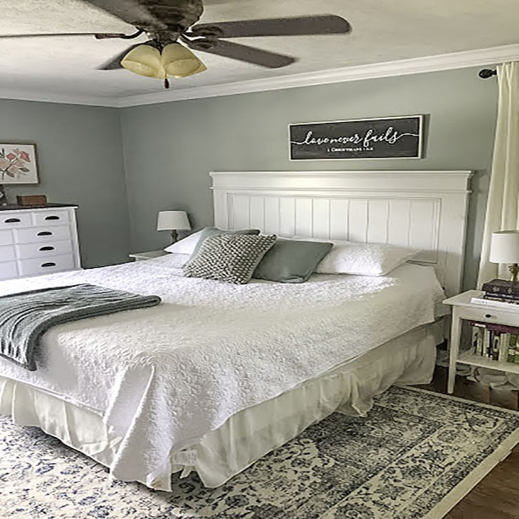 DIY Farmhouse King Size Bed Ana White