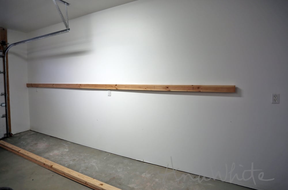 Best Diy Garage Shelves Attached To, How To Build Wooden Garage Wall Shelves