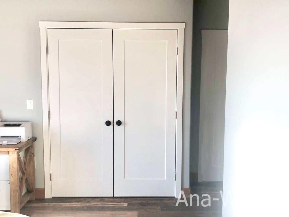 French Closet Doors Ana White, How To Keep Sliding Closet Doors Closed