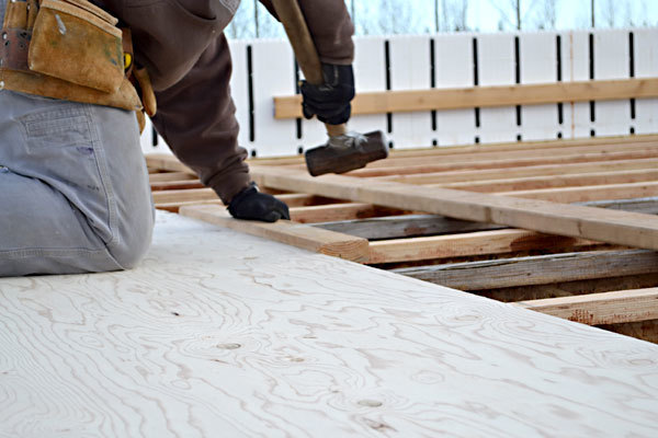 Lay Subfloor Bathroom / How To Install A Wood Subfloor ...