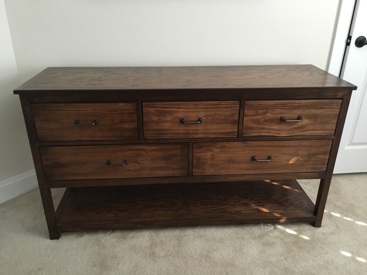 Pottery Barn Inspired Dresser Ana White