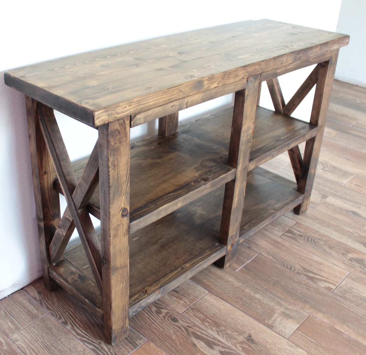 Rustic Entryway Table Ana White